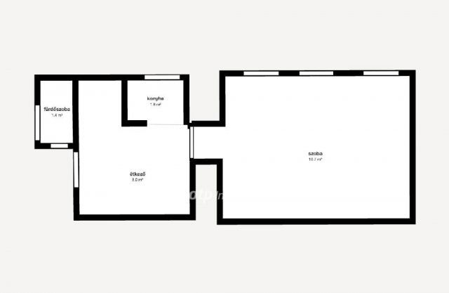 Eladó nyaraló, Miskolcon 25 M Ft, 2 szobás / költözzbe.hu