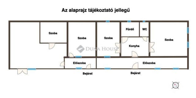 Eladó családi ház, Előszálláson 15.5 M Ft, 4 szobás