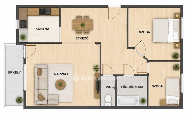 Eladó panellakás, Budapesten, VIII. kerületben 69.99 M Ft