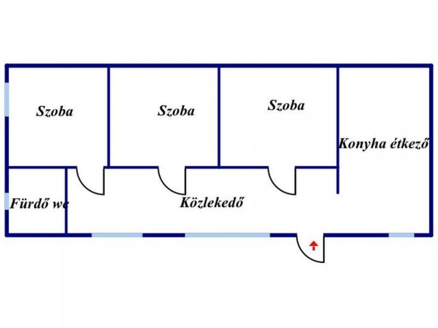 Eladó családi ház, Lánycsókon 28 M Ft, 3 szobás