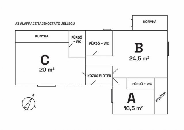 Eladó téglalakás, Budapesten, VIII. kerületben 115 M Ft