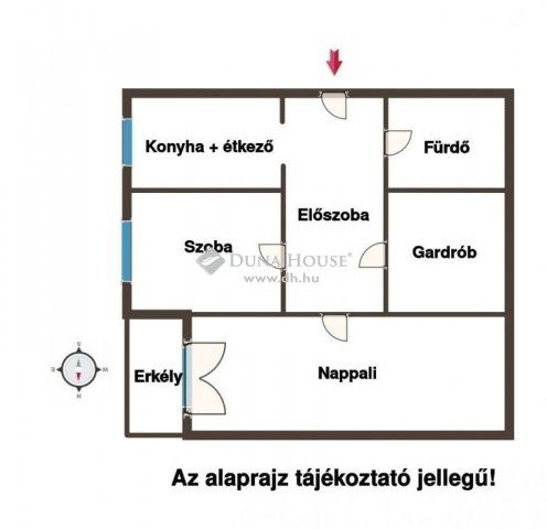 Eladó téglalakás, Budapesten, XVIII. kerületben 63 M Ft