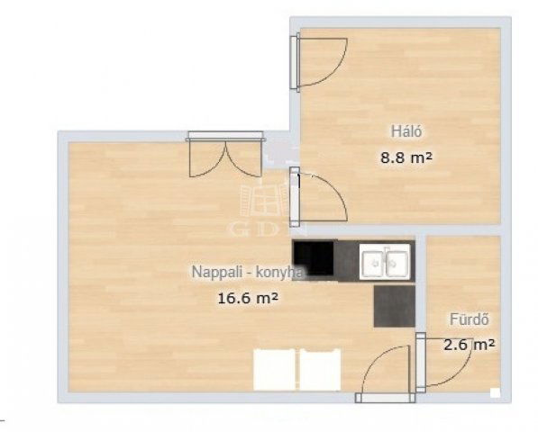 Eladó téglalakás, Budapesten, V. kerületben 69.9 M Ft