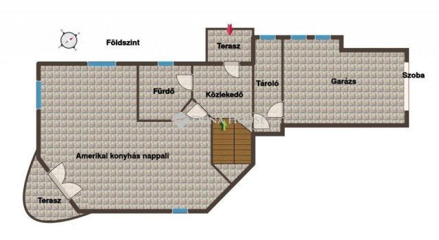 Eladó ikerház, Nagytarcsán 180 M Ft, 5 szobás