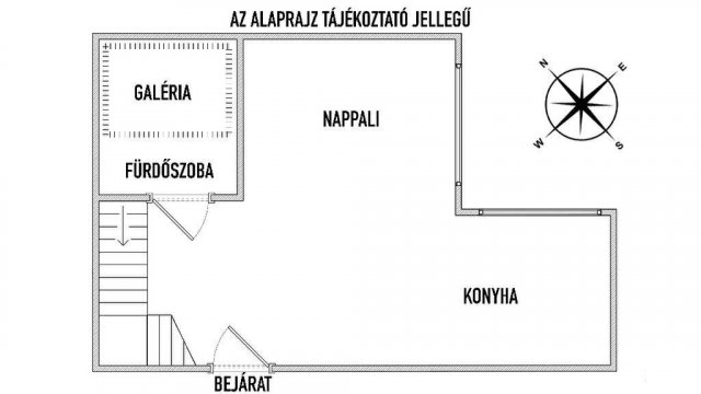 Eladó téglalakás, Budapesten, VI. kerületben 75 M Ft, 1 szobás