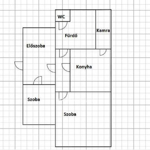 Eladó családi ház, Tapsonyon 10 M Ft, 2 szobás