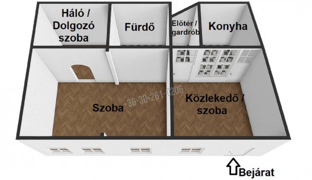 Eladó téglalakás, Budapesten, I. kerületben 84.9 M Ft, 1 szobás
