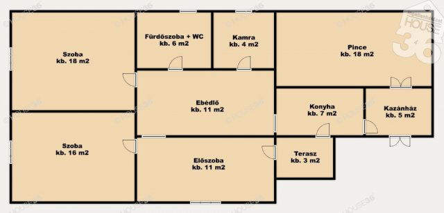 Eladó családi ház, Soltszentimrén 11 M Ft, 2 szobás