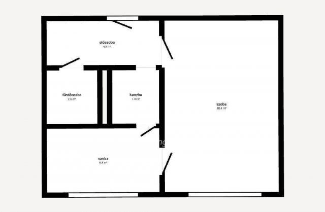 Eladó panellakás, Miskolcon 22.5 M Ft, 1+1 szobás