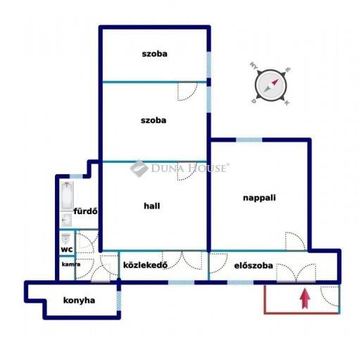 Eladó téglalakás, Budapesten, V. kerületben 149 M Ft, 3 szobás