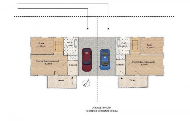 Eladó ikerház, Délegyházán 86 M Ft, 5 szobás