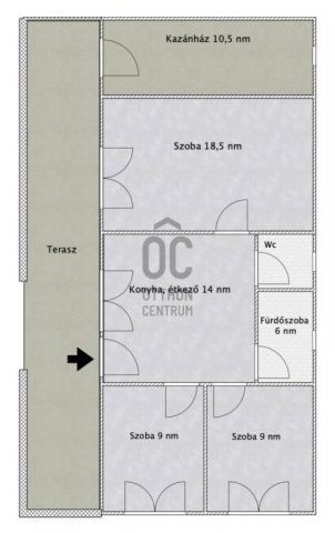 Eladó családi ház, Nyársapáton 29.9 M Ft, 3 szobás