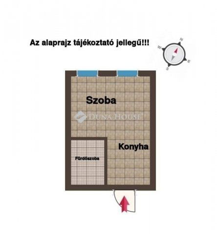 Eladó téglalakás, Budapesten, IV. kerületben 46 M Ft, 1 szobás