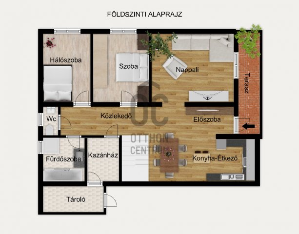 Eladó családi ház, Iszkaszentgyörgyön 88 M Ft, 6 szobás