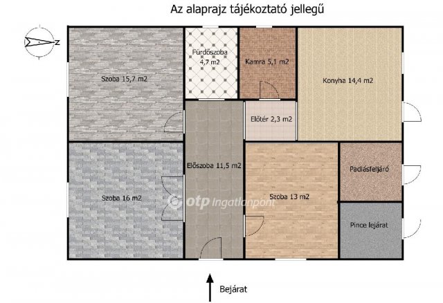 Eladó családi ház, Dömsödön 27.5 M Ft, 3 szobás