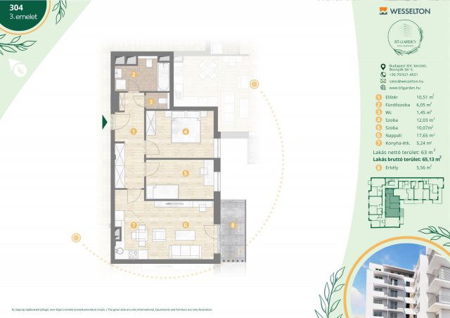 Eladó téglalakás, Budapesten, XVI. kerületben 107.977 M Ft