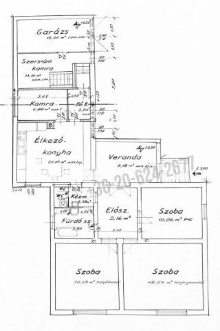 Eladó családi ház, Kétbodonyon 35.5 M Ft, 3 szobás