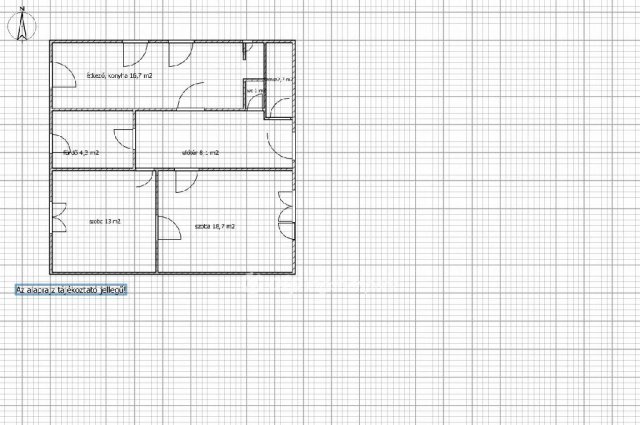 Eladó téglalakás, Tapolcán 48.5 M Ft, 2 szobás