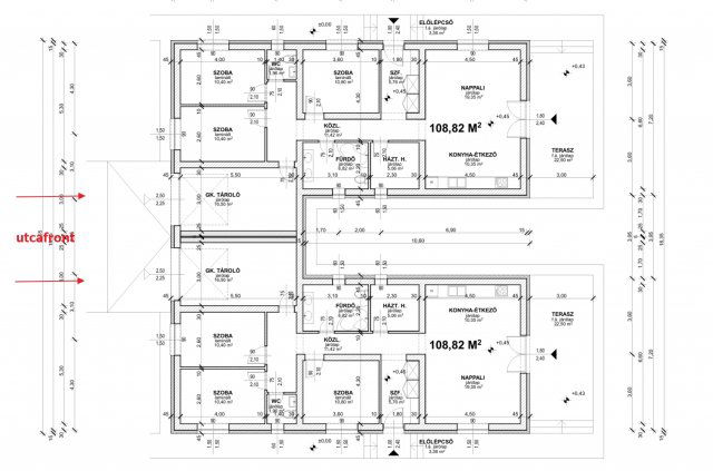Eladó ikerház, Hajdúsámsonon 70 M Ft, 4 szobás