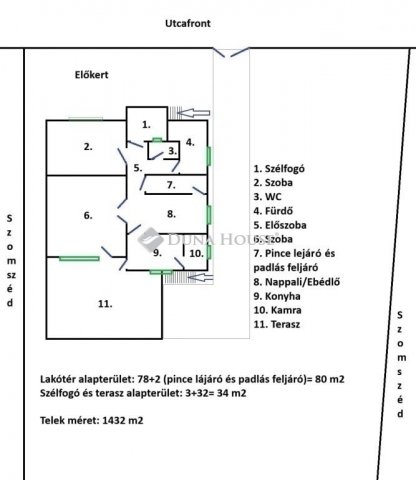 Eladó családi ház, Inárcson 86.9 M Ft, 2 szobás