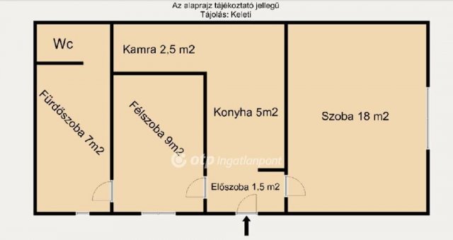 Eladó téglalakás, Budapesten, XIII. kerületben 59.9 M Ft