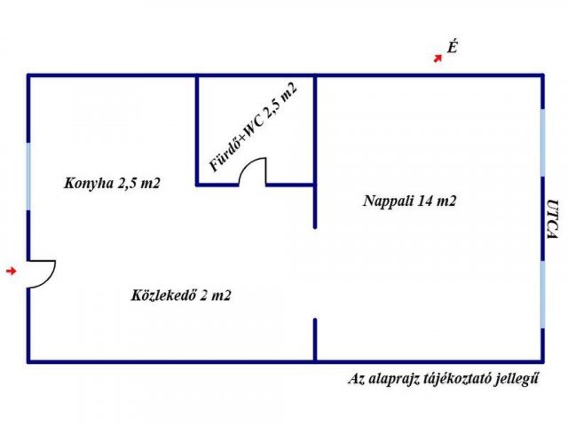 Eladó téglalakás, Budapesten, VII. kerületben 42.9 M Ft