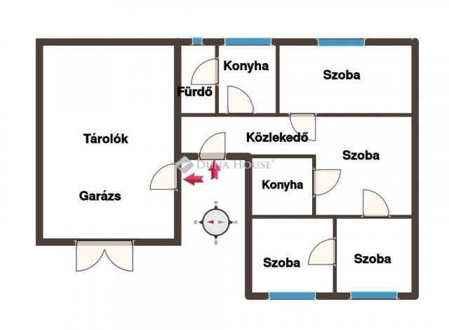 Eladó családi ház, Kecskeméten 27.5 M Ft, 2 szobás