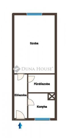 Eladó téglalakás, Tatabányán 31.4 M Ft, 1 szobás