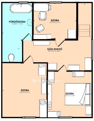 Eladó családi ház, Berhidán 58 M Ft, 4 szobás