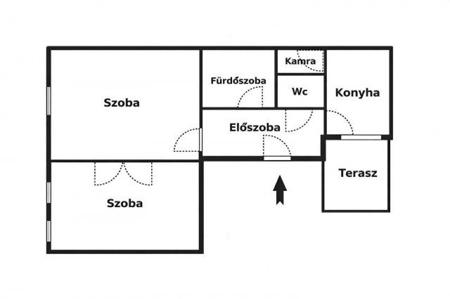 Eladó téglalakás, Pécsett 69.9 M Ft, 2 szobás