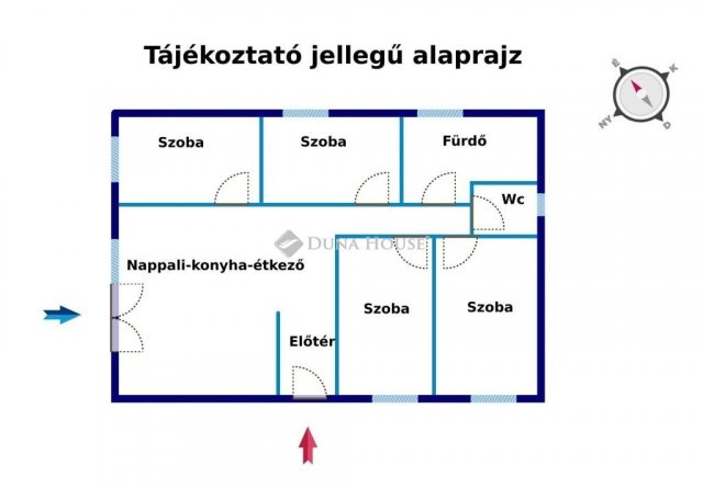 Eladó ikerház, Bugyin 50 M Ft, 5 szobás / költözzbe.hu