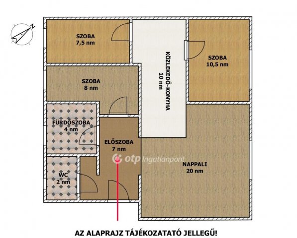 Eladó téglalakás, Budapesten, XV. kerületben 87.9 M Ft
