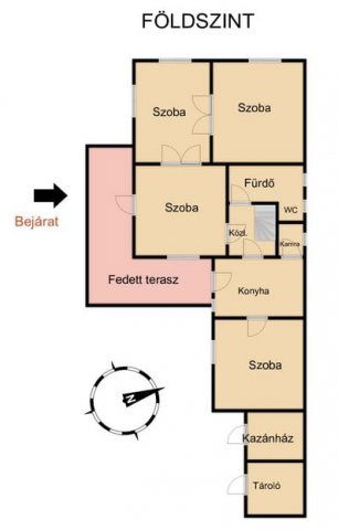 Eladó családi ház, Pilisen, Bence úton 98 M Ft, 5 szobás