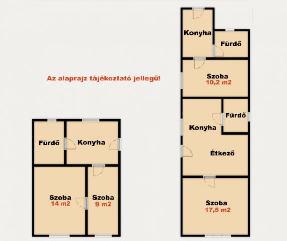 Eladó családi ház, Kiskunhalason 16.9 M Ft, 4 szobás