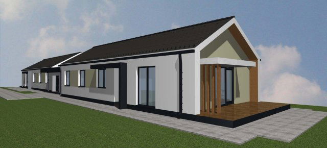 Eladó ikerház, Nyírpazonyon 82.9 M Ft, 4 szobás