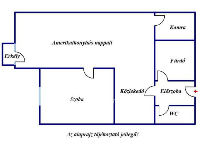 Eladó téglalakás, Szegeden 71.9 M Ft, 2 szobás