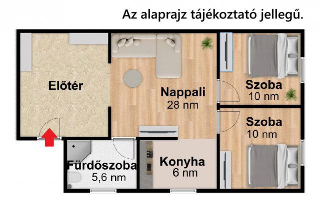 Eladó családi ház, Taksonyon 67 M Ft, 3 szobás