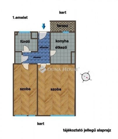 Eladó téglalakás, Budapesten, XX. kerületben 49.9 M Ft, 2 szobás