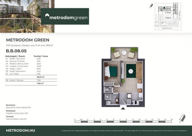 Eladó téglalakás, Budapesten, IX. kerületben, Vaskapu utcában