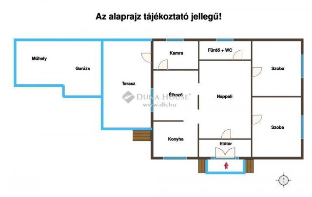 Eladó családi ház, Vanyarcon 52 M Ft, 3 szobás