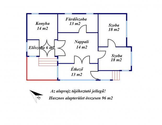 Eladó családi ház, Tápiógyörgyén 16.9 M Ft, 2 szobás