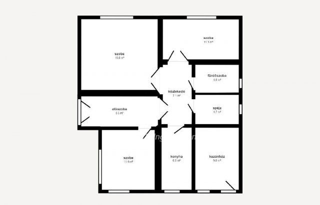 Eladó családi ház, Alsózsolcán 19.8 M Ft, 2+1 szobás