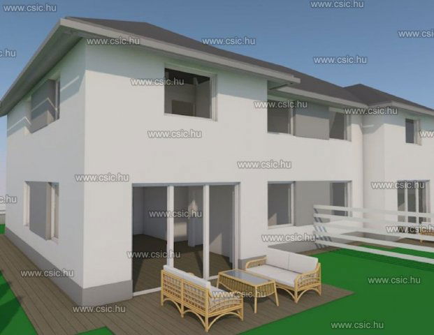 Eladó ikerház, Biatorbágyon 168.5 M Ft, 6 szobás