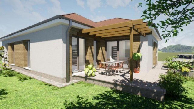 Eladó ikerház, Tahitótfalun 93.9 M Ft, 4 szobás