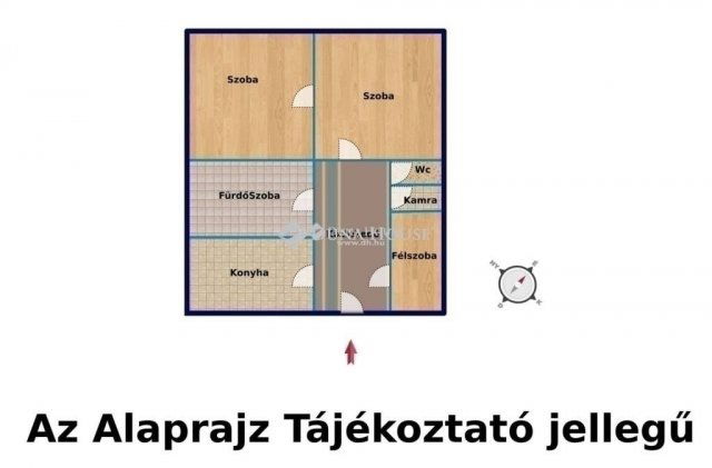 Eladó téglalakás, Budapesten, X. kerületben 59 M Ft, 3 szobás