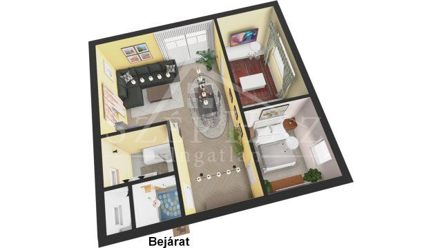 Eladó téglalakás, Pécsett 99.5 M Ft, 3 szobás