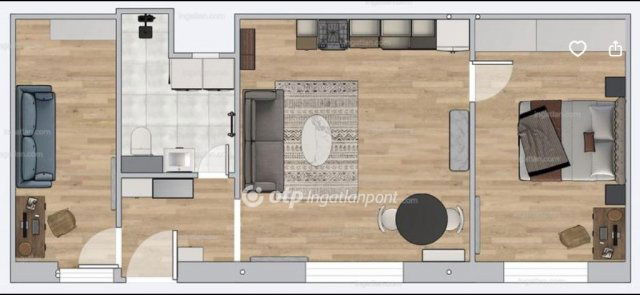 Eladó téglalakás, Budapesten, XIII. kerületben 99.9 M Ft