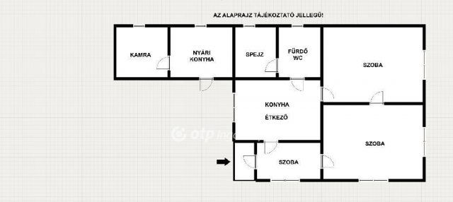 Eladó családi ház, Tápiógyörgyén 23.8 M Ft, 2+1 szobás