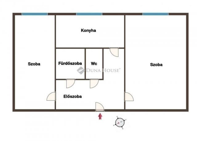 Eladó panellakás, Budapesten, XXI. kerületben 53.9 M Ft, 2 szobás