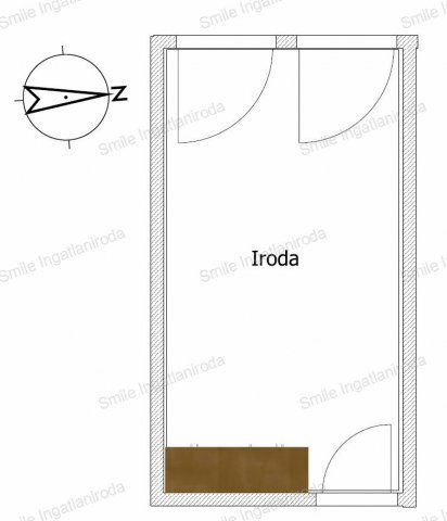 Kiadó iroda, Nyíregyházán 35 E Ft / hó, 1 szobás